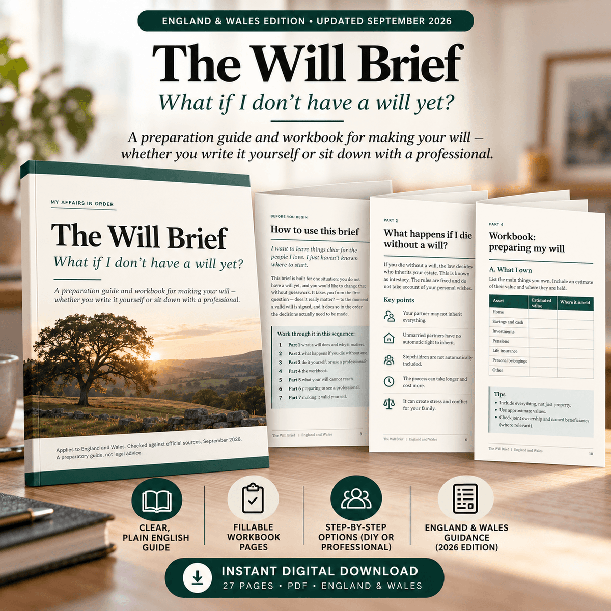 What if I don't have a will yet?